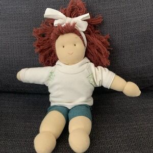 Peppa Girl Doll  Redhead Waldorf doll Montessori